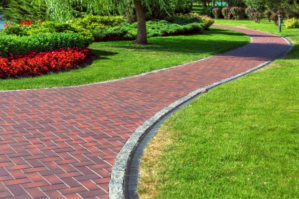 Brick Walkway Installation in Riverton