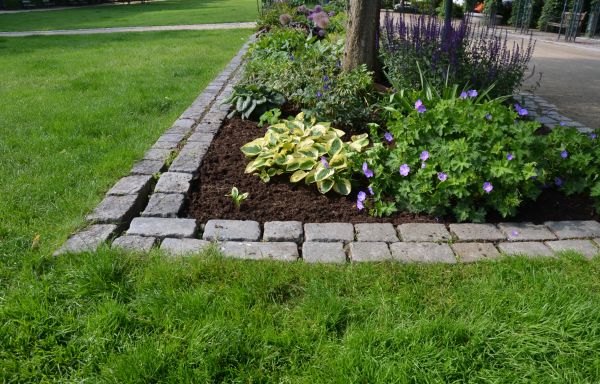 Stone Edging Installation in Riverton