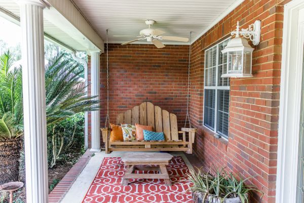 Porch Brick Repair in Riverton