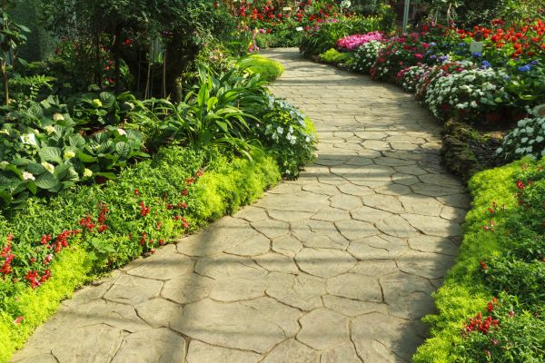 Stone Pathway Repair in Riverton