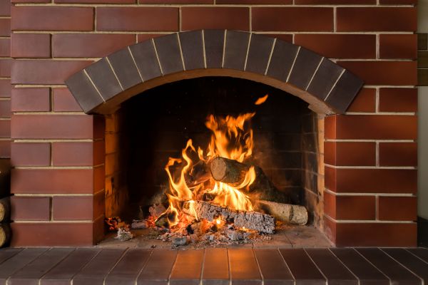 Brick Fireplace Installation in Riverton