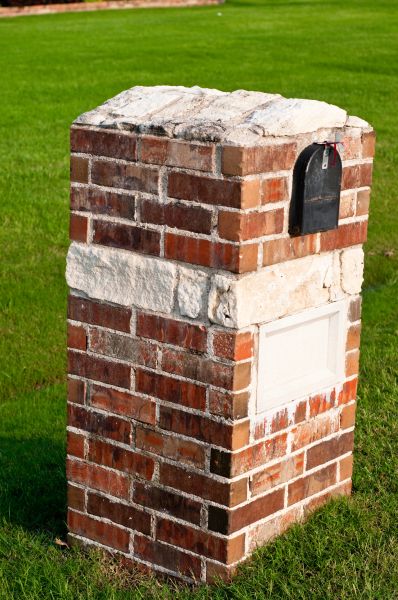 Brick Mailbox Installation in Riverton