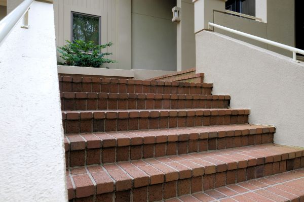 Entryway Brick Repair in Riverton